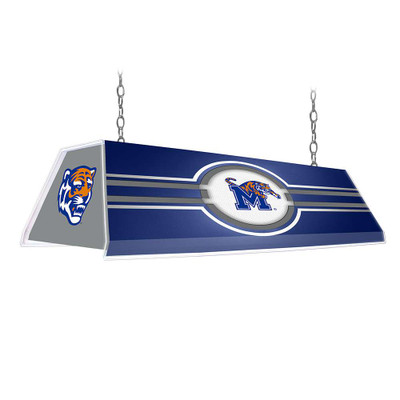 Memphis Tigers Edge Glow Pool Table Light - Blue / Gray | The Fan-Brand | NCMEMP-320-01C