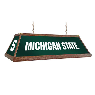 Michigan State Spartans Block S - Premium Wood Pool Table Light | The Fan-Brand | NCMIST-330-02