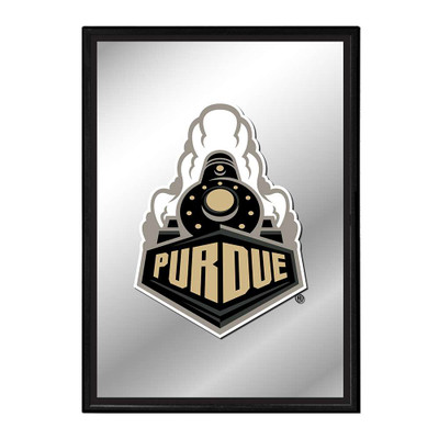 Purdue Boilermakers Special - Framed Mirrored Wall Sign - Black Edge | The Fan-Brand | NCPURD-275-01B