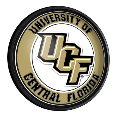 UCF Knights Round Slimline Lighted Wall Sign | The Fan-Brand | NCUCFL-130-01