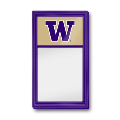 Washington Huskies Dry Erase Note Board - Gold / Purple Frame | The Fan-Brand | NCWASH-610-01C