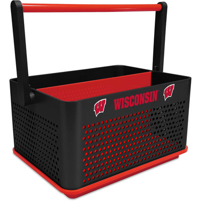 Wisconsin Badgers Tailgate Caddy - Black | The Fan-Brand | NCWISB-710-01B