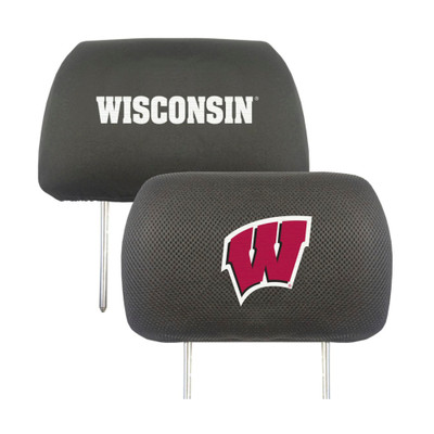 Wisconsin Badgers Headrest Cover | Fanmats |12604