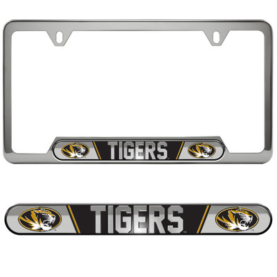 Missouri Tigers Embossed License Plate Frame | Logo Chair | 178-F122