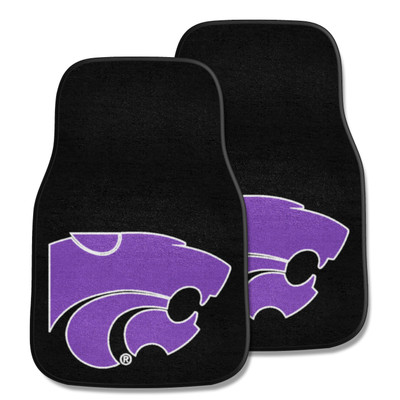 Kansas State Wildcats 2 Piece Carpet Car Mat Set | Fanmats | 5259