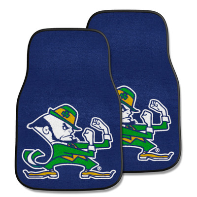 Notre Dame Fighting Irish 2 Piece Carpet Car Mat Set | Fanmats | 6037