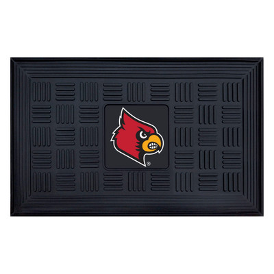 Louisville Cardinals Medallion Door Mat | Fanmats | 11362