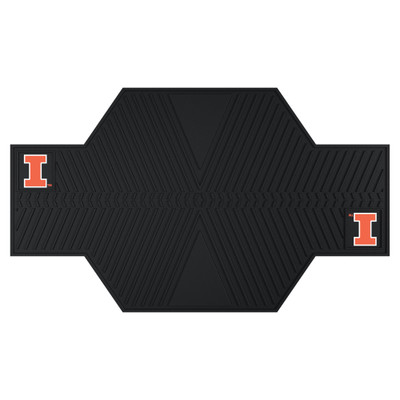 Illinois Fighting Illini Motorcycle Mat | Fanmats | 15245