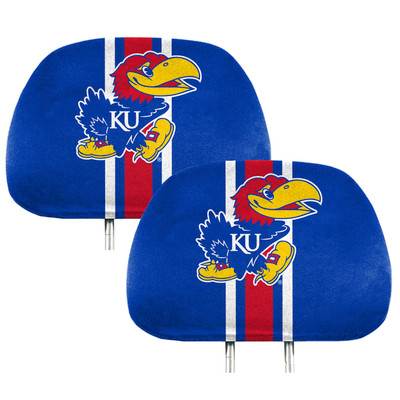 Kansas Jayhawks Printed Headrest Cover | Fanmats | 62049