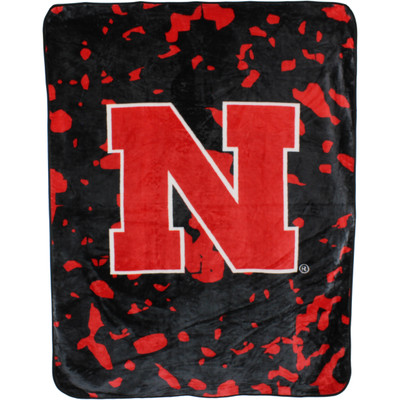 Nebraska Huskers Throw Blanket / Bedspread | College Covers | NEBTH