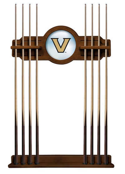 Vanderbilt Commodores Solid Wood Cue Rack | Holland Bar Stool Co. | CueChrdVander