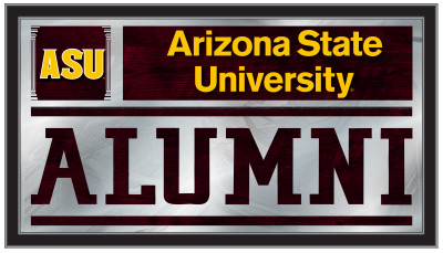 Arizona State Sun Devils Alumni Wall Mirror | Holland Bar Stool Co. | MAlumArizSt