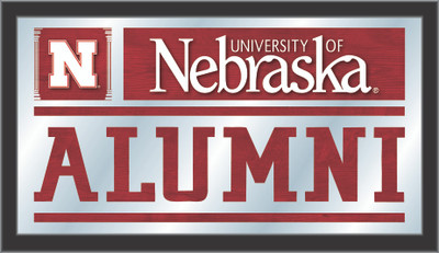 Nebraska Huskers Alumni Wall Mirror | Holland Bar Stool Co. | MAlumNebrUn