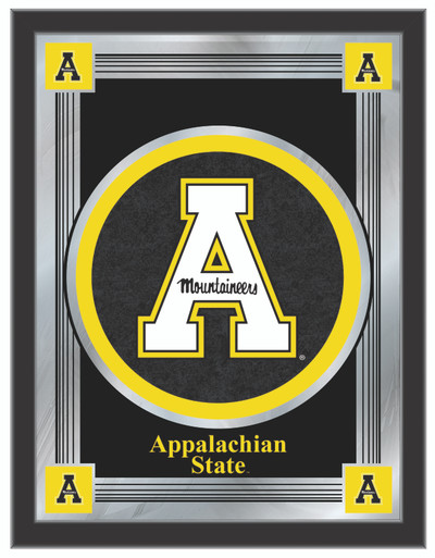 Appalachian State Mountaineers Logo Wall Mirror | Holland Bar Stool Co. | MLogoAppStU