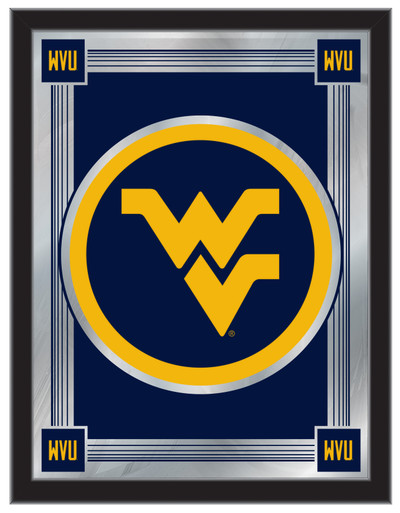 West Virginia Mountaineers Logo Wall Mirror | Holland Bar Stool Co. | MLogoWestVA