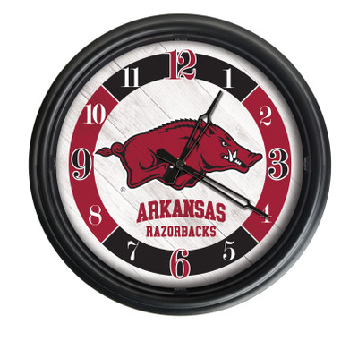 Arkansas Razorbacks Double Neon Logo | Holland Bar Stool Co. | ODClk14BK-08ArknUn