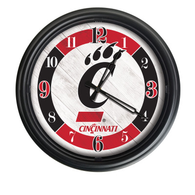 Cincinnati Bearcats Double Neon Logo | Holland Bar Stool Co. | ODClk14BK-08Cincin