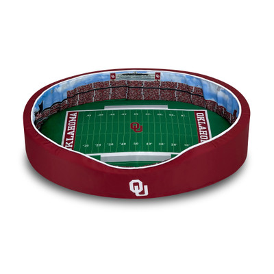 Oklahoma Sooners Stadium Pet Bed | Stadium Spot | FB-OK-21