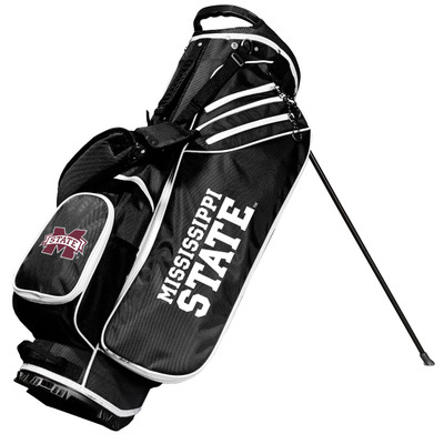 Mississippi State Bulldogs Birdie Golf Stand Bag Black | Team Golf |24829B