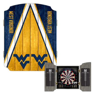 West Virginia Mountaineers Dartboard Cabinet| Victory Tailgate | 9535867-2