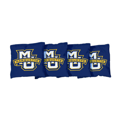 Marquette Golden Eagles Blue Regulation All Weather Cornhole Bags | VICTORY TAILGATE |1137350