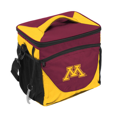 Minnesota Golden Gophers 24 Can Cooler | Logo Brands | 175-63