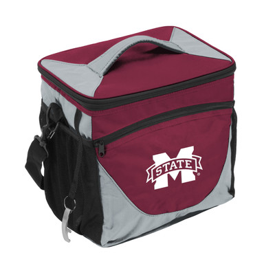 Mississippi State Bulldogs 24 Can Cooler | Logo Brands | 177-63