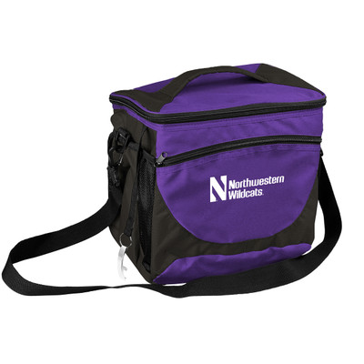 Northwestern Wildcats 24 Can Cooler | Logo Brands | 189-63