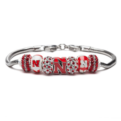 Nebraska Huskers Charm Bracelet | Stone Armory | NB-SK109