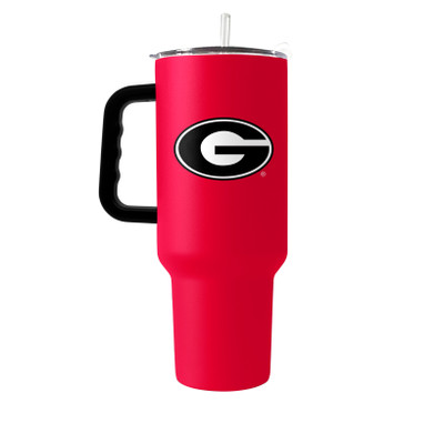 Georgia Bulldogs Flipside Powder Coat Tumbler | Logo Brands | 142-S40PT-34