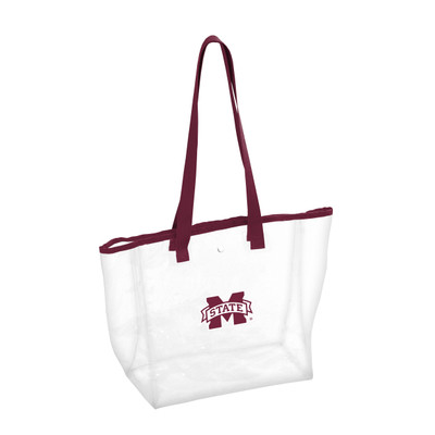 Mississippi State Bulldogs Clear Stadium Bag | Logo Brands | 177-65P