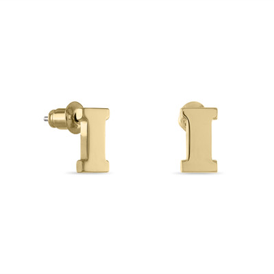 Iowa Hawkeyes Block I Stud Earrings | Stone Armory | IA304-G