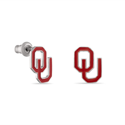 Oklahoma Sooners Stud Earrings | Stone Armory | OKC302