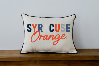 Syracuse Orange Collegiate Tones Throw Pillow | Little Birdie | SU0002AP