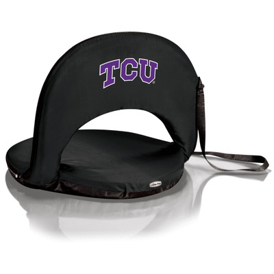 TCU Horned Frogs Portable Reclining Seat | Picnic Time | 626-00-179-844-0