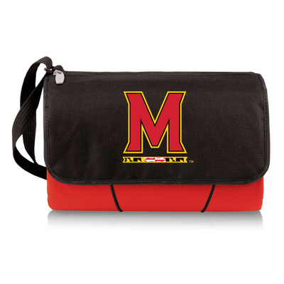 Maryland Terrapins Outdoor Picnic Blanket and Tote | Picnic Time | 820-00-100-314-0