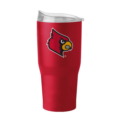 Louisville Cardinals Flipside Powder Coat Tumbler | Logo Brands | 161-S30PT-34