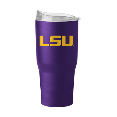 LSU Tigers Flipside Powder Coat Tumbler | Logo Brands | 162-S30PT-34