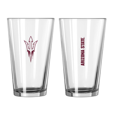 Arizona State Sun Devils Gameday Pint Glass - Set of 2| Logo Brands |107-G16P-1