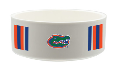 Florida Gators Ceramic Pet Bowl | Memory Company | COL-FL-2822-121-SB