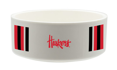 Nebraska Huskers Ceramic Pet Bowl | Memory Company | COL-NEB-2822-121-SB