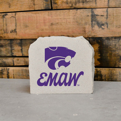 Kansas State Wildcats Decorative Stone Powercat EMAW - 5.5 | Stoneworx2 | KSU-131