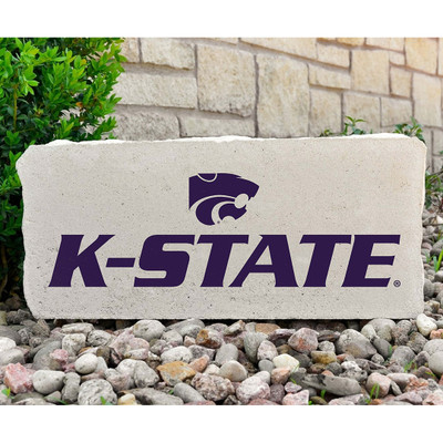 Kansas State Wildcats Decorative Stone Powercat K State - Large | Stoneworx2 | KSU-43