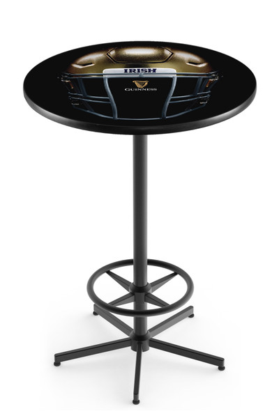 Notre Dame Fighting Irish Guinness Helmet Pub Table | Holland Bar Stool  | L216B4230ND-Guin-Hlm