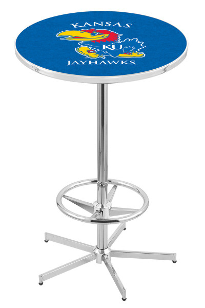 Kansas Jayhawks Cat Pub Table | Holland Bar Stool  | L216C4228KnsasU