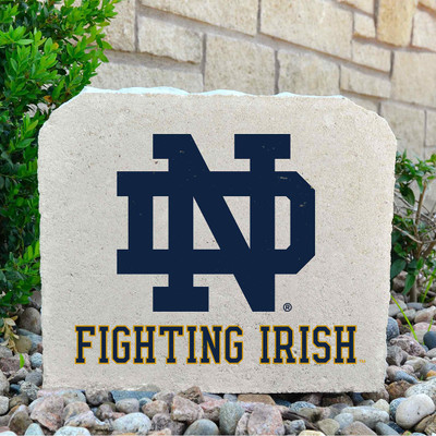 Notre Dame Fighting Irish Decorative Stone ND Fighting Irish - Medium  | Stoneworx | ND-13