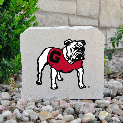 Georgia Bulldogs Decorative Stone Full Body Bulldog - 7 | Stoneworx2 | UGA-7