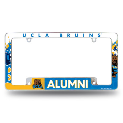 UCLA Bruins Classic Chrome License Plate Frame | Rico Industries | AFC290210B
