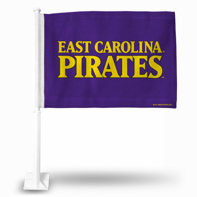 East Carolina Pirates Standard Double Sided Car Flag | Rico Industries | FG130604