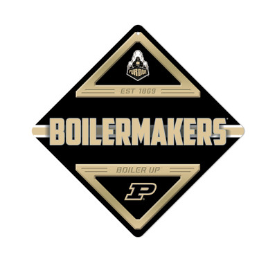 Purdue Boilermakers Metal Wall Sign | Rico Industries | MXS200201